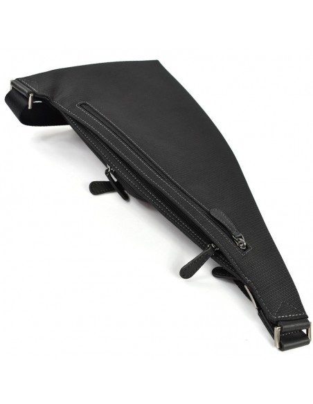 Bandolera d'home, Francinel - PORTO, combinat Lona i Pell