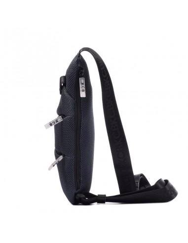 Mochila tiracolo azul super leve KCB - 3D