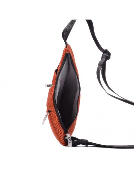 Mochila jamonera naranja super light KCB - 3D