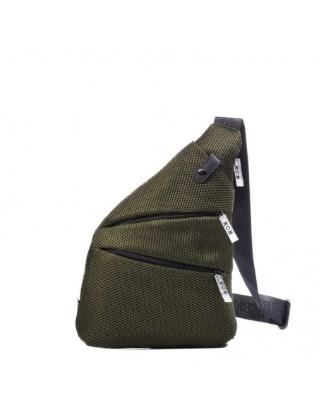 Mochila de peito verde ultraleve KCB - 3D