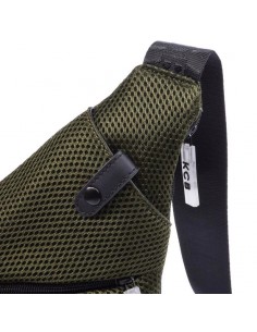 Mochila de peito verde ultraleve KCB - 3D 2