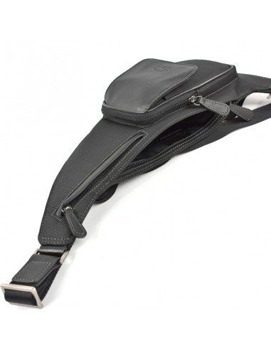 Bandolera de Hombre, Francinel - PORTO, combinado Lona y Piel