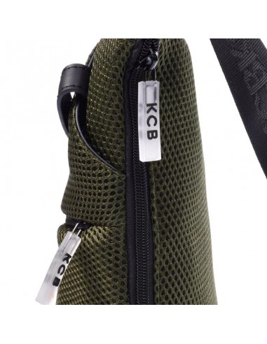 Mochila de peito verde ultraleve KCB - 3D