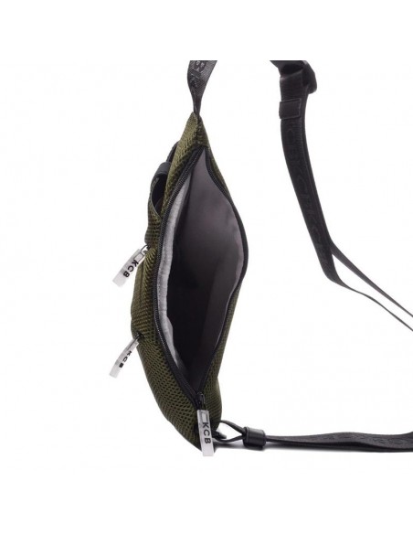 Mochila de peito verde ultraleve KCB - 3D