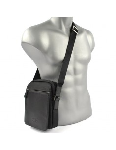 Bandolera Francinel - PORTO, combinado de lona y piel 2