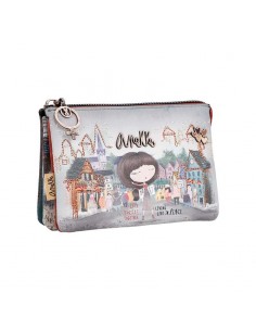 Porta-moedas triplo compartimento Anekke Voice