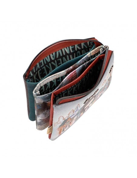 Porta-moedas triplo compartimento Anekke Voice