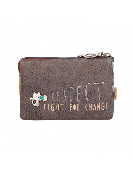 Porta-moedas triplo compartimento Anekke Voice