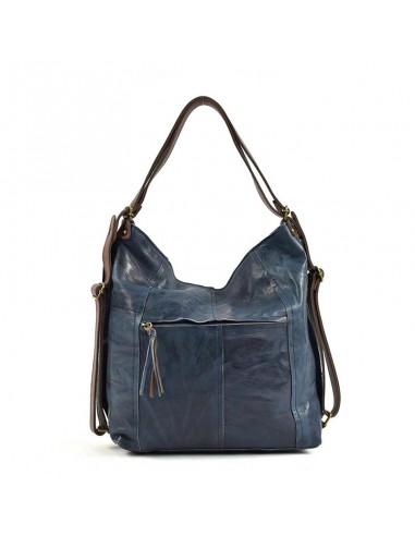 Bossa Motxilla Hobo Cuirots Pell Firenze blau
