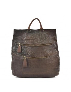 Mochila grande de piel marrón Cuirots - Australia