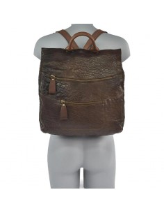 Mochila grande de couro castanho Cuirots - Austrália 2