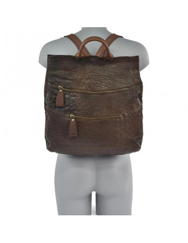 Mochila grande de couro castanho Cuirots - Austrália