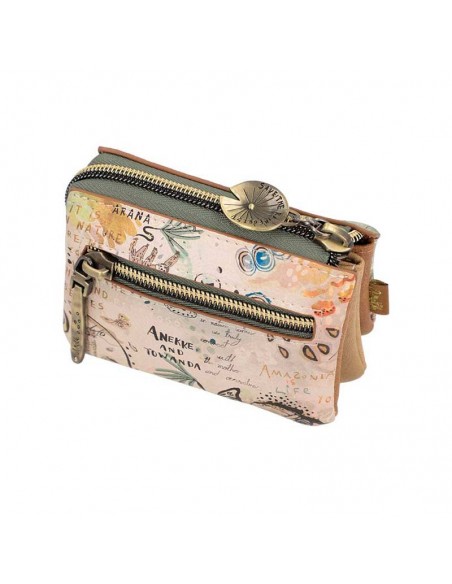 Carteira porta moedas com três compartimentos Anekke Amazonia