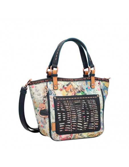 Bolso de mano estampado Anekke Nature Pachamama