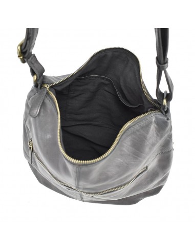 Bandolera negra gran en Pell The Twins - Campos