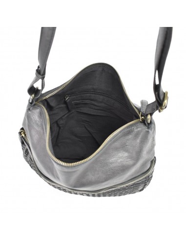 Bandolera negra gran en Pell The Twins - Campos