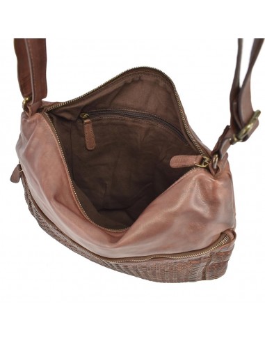 Bandolera grande en piel The Twins - Campo