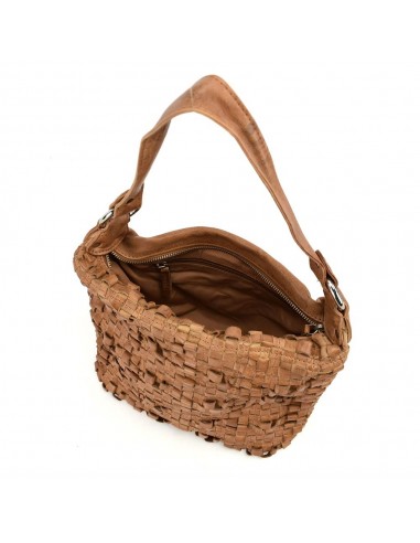 Bossa Hobo en pell de color cuir The Twins - Trena