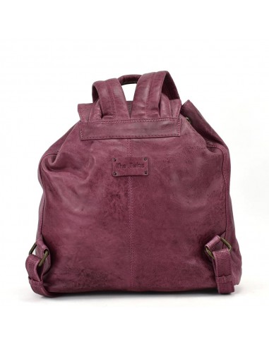 Mochila grande en piel color violeta The Twins - Bego