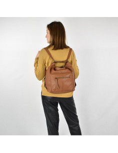 Bolso Mochila Piel Nito Cuirots 2