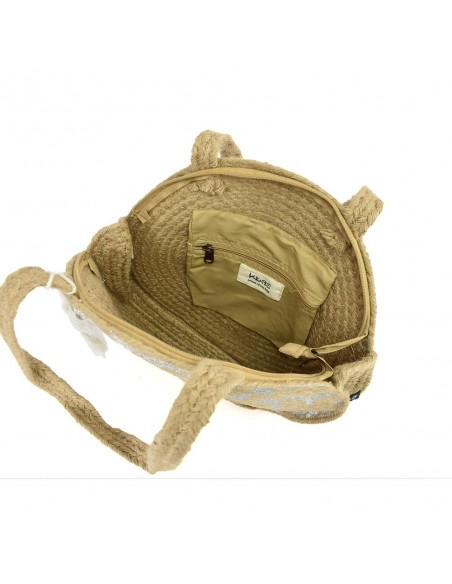 Bossa de jute rodó plata - Kbas