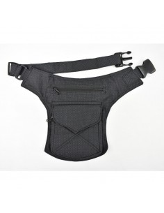 Ronyonera negra coma amb tancament clic - Stitching