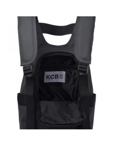 Mochila Antirrobo Gris Oscuro KCB - Underseat