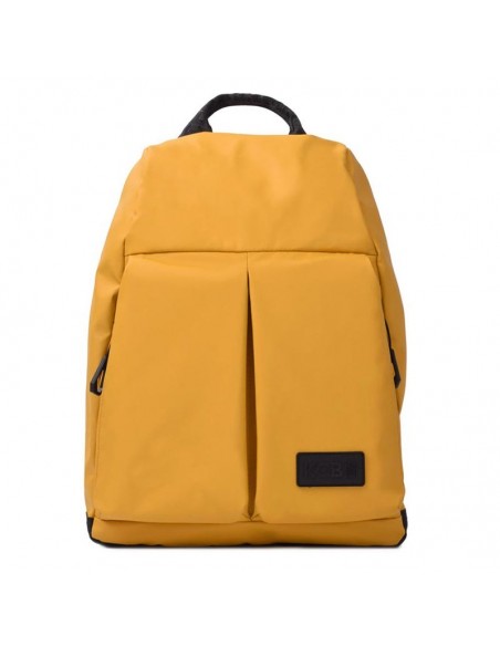 Mochila Unissexo Antirroubo Mostarda Kcb - Skid