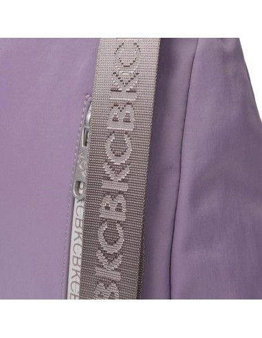 Mochila Vegana Lilás Antirroubo Kcb - Combo