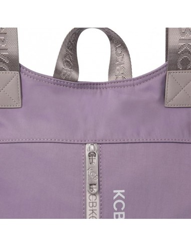 Mochila Vegana Lila Antirrobo KCB - Combo