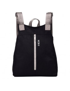 Mochila Vegana Preta Antirroubo Kcb - Combo