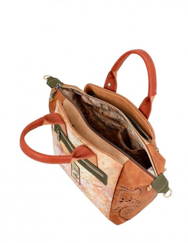 Bolso De Mano Anekke - Peace & Love Camel