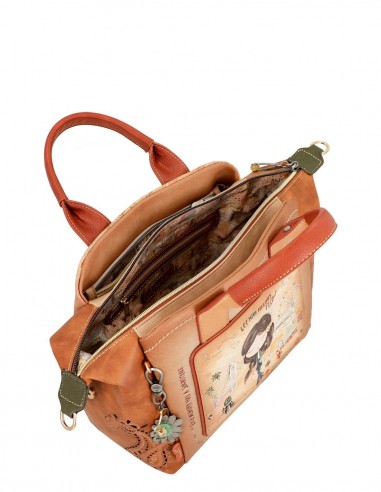 Bolso De Mano Anekke - Peace & Love Camel