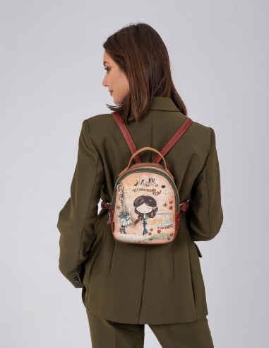 Motxilla Petita Anekke -Peace & Love Camel