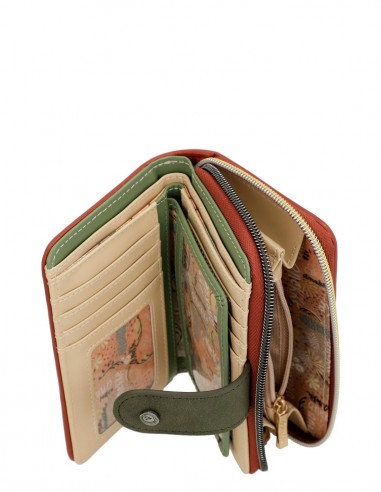 Billetero RFID Anekke - Peace & Love Camel