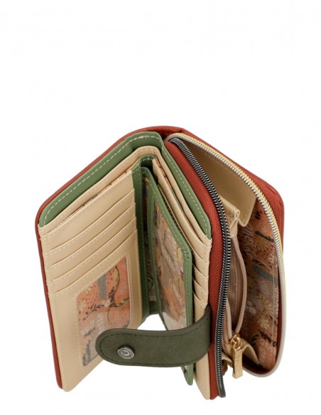 Billetero RFID Anekke - Peace & Love Camel