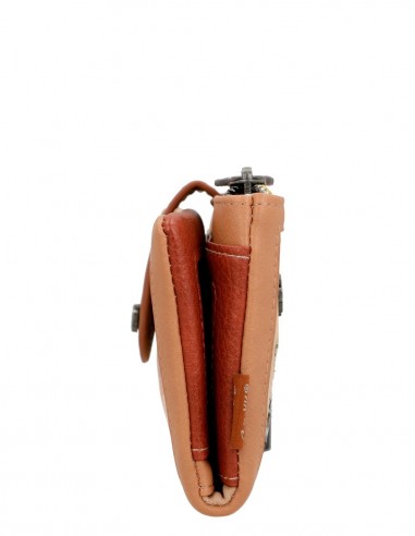 Cartera Tova Rfid Anekke - Peace & Love Camel