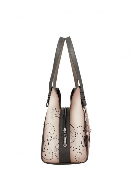 Bolso De Hombro Anekke - Peace & Love Rosa