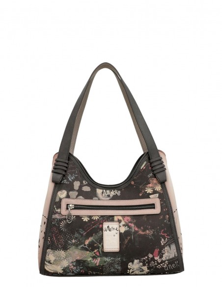 Bolso De Hombro Anekke - Peace & Love Rosa