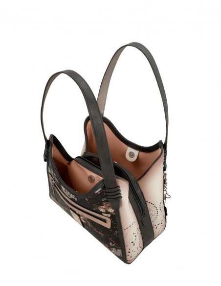 Bolso De Hombro Anekke - Peace & Love Rosa