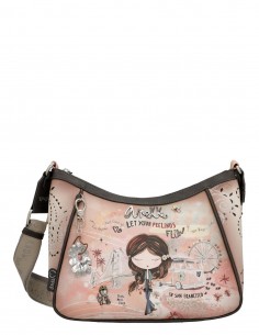 Bandolera Anekke - Peace & Love Rosa