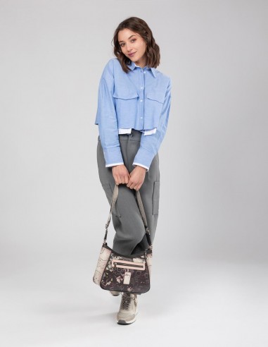 Bandolera Anekke - Peace & Love Rosa