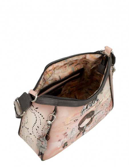 Bandolera Anekke - Peace & Love Rosa