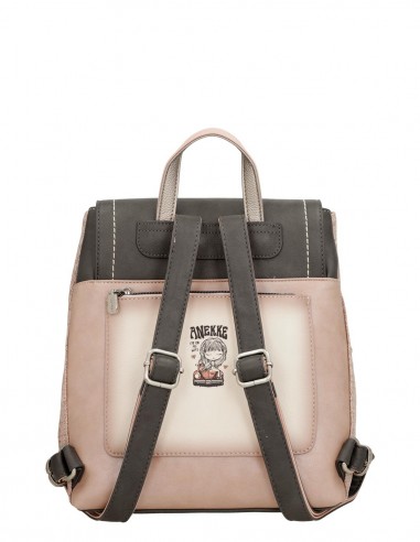 Mochila Urbana Anekke - Peace & Love Rosa