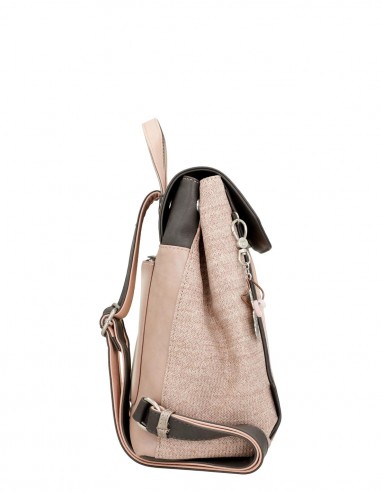 Mochila Urbana Anekke - Peace & Love Rosa