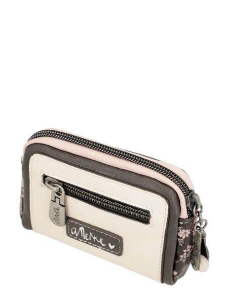 Monedero Anekke - Peace & Love Rosa