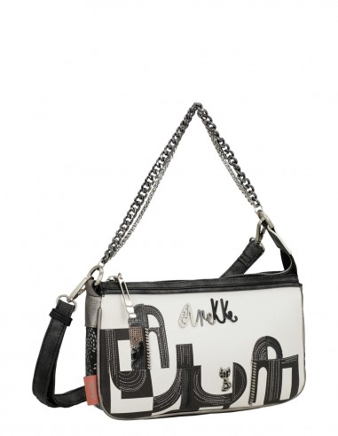 Bolso Con Asa Metálica Anekke - Nature Sixties