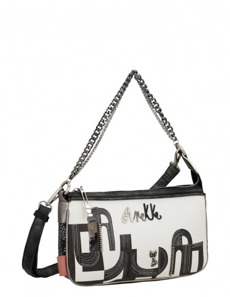 Bolso Con Asa Metálica Anekke - Nature Sixties