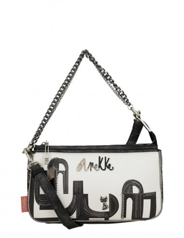 Bolso Con Asa Metálica Anekke - Nature Sixties