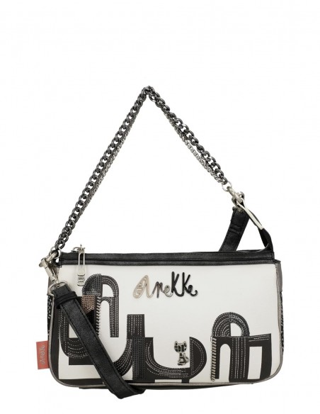 Bolso Con Asa Metálica Anekke - Nature Sixties